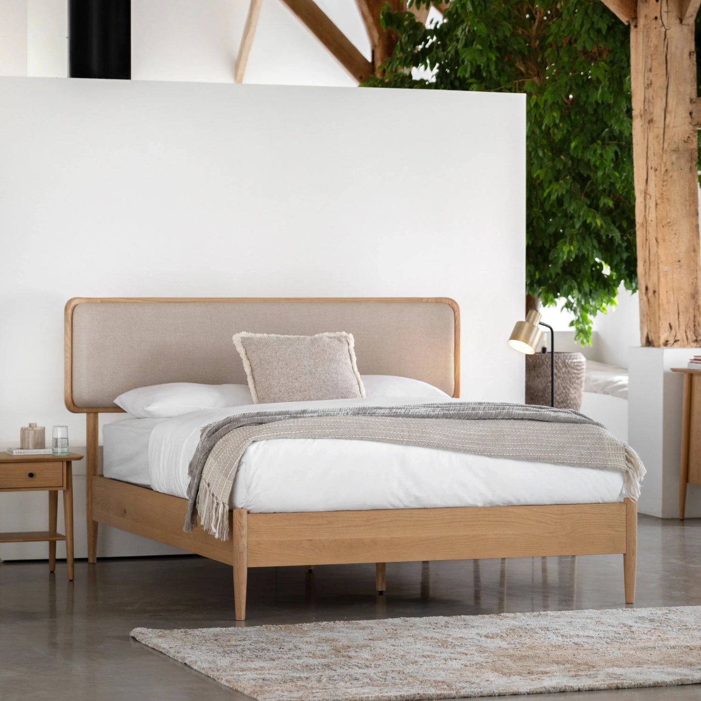 Gallery Direct Hatfield Kingsize Bed Natural
