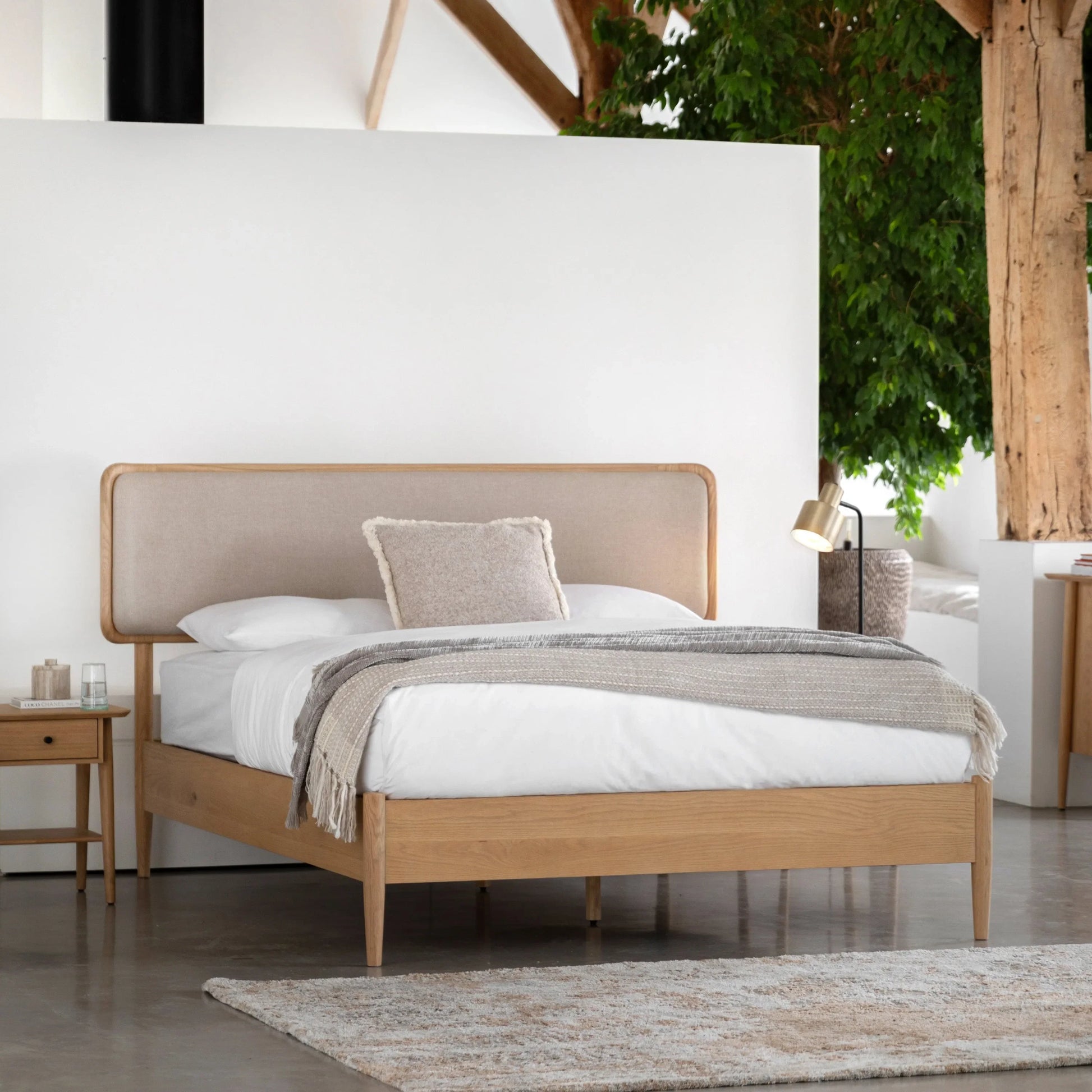 Gallery Direct Hatfield Kingsize Bed Natural