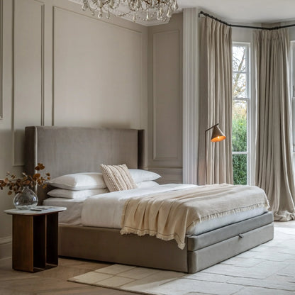 Gallery Direct Halstead Double Bed in Taupe