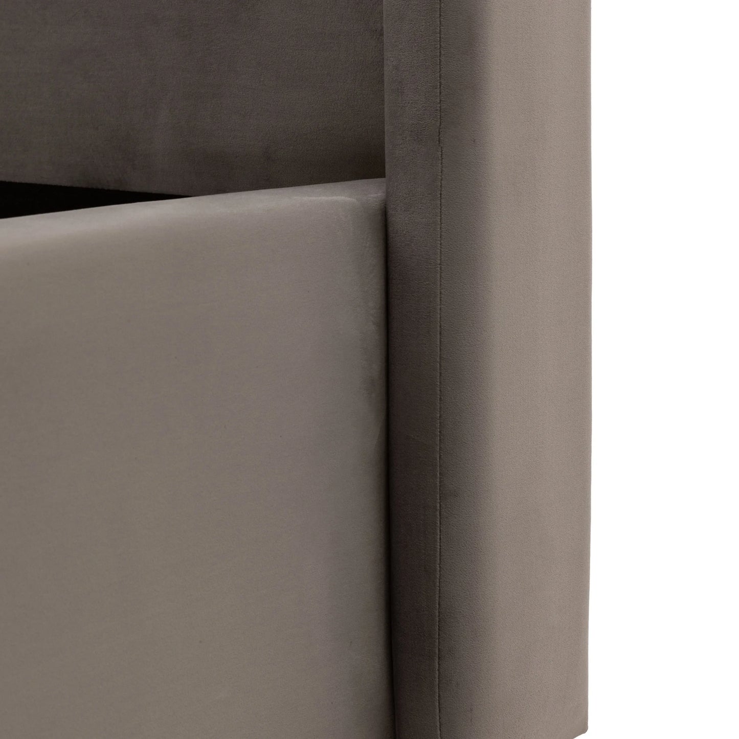 Gallery Direct Halstead Double Bed in Taupe