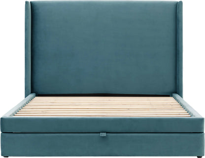 Gallery Direct Halstead Double Bed in Atlantic