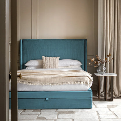 Gallery Direct Halstead Double Bed in Atlantic