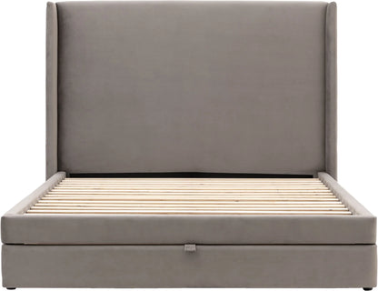 Gallery Direct Halstead Kingsize Bed in Taupe