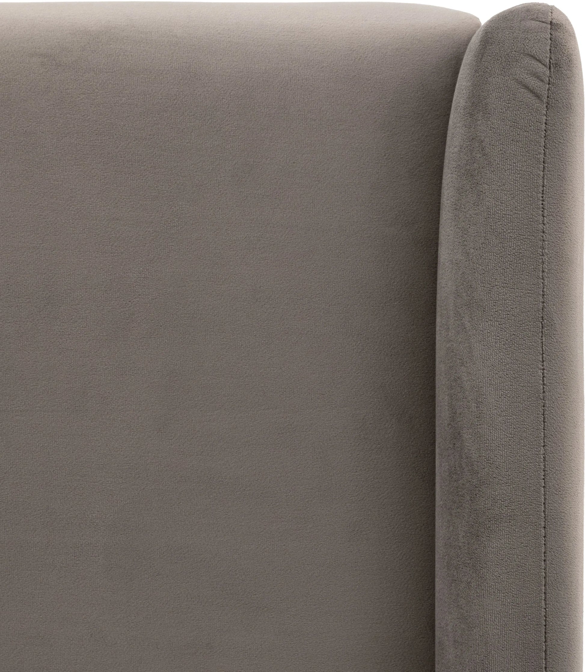 Gallery Direct Halstead Kingsize Bed in Taupe