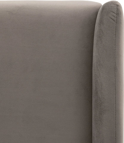 Gallery Direct Halstead Kingsize Bed in Taupe