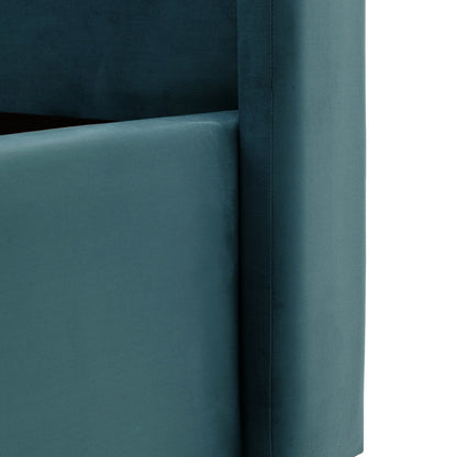 Gallery Direct Halstead Kingsize Bed in Atlantic