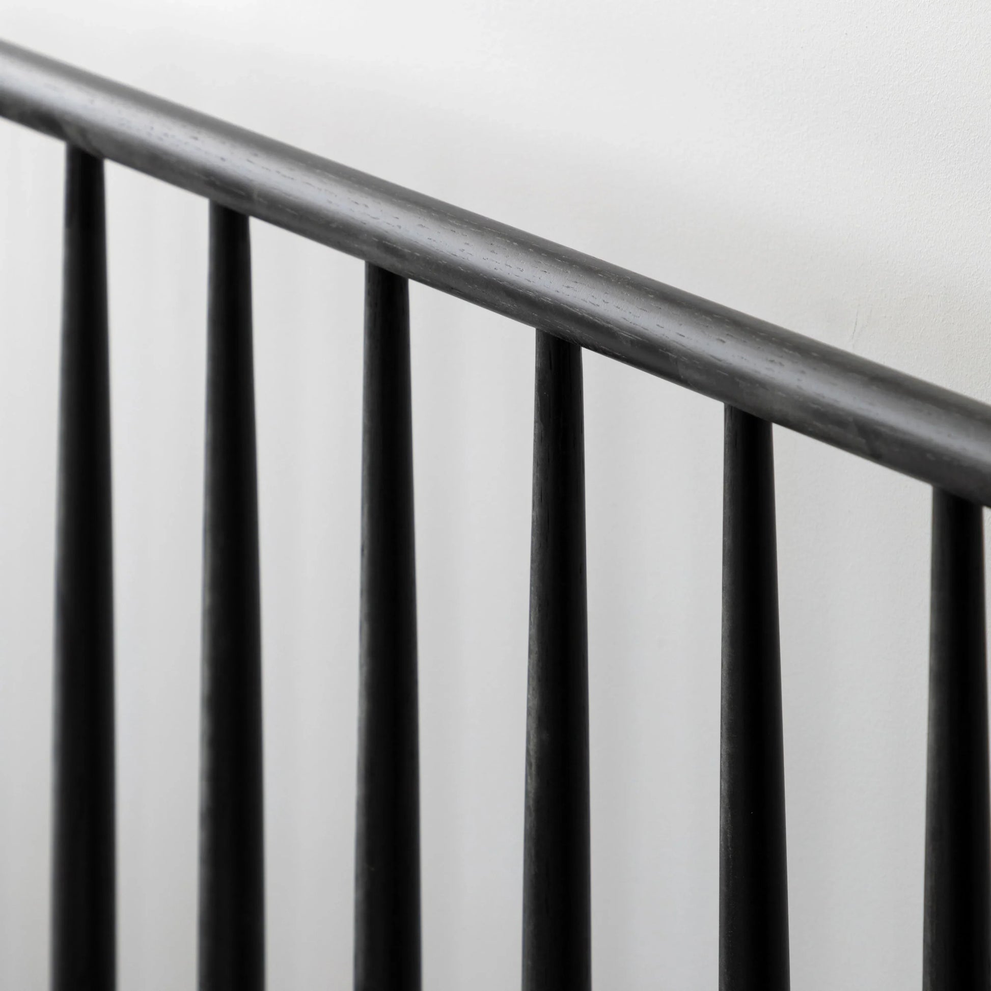 Gallery Direct Wycombe Kingsize Spindle Bed Black