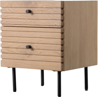 Gallery Direct Okayama 2 Drawer Bedside
