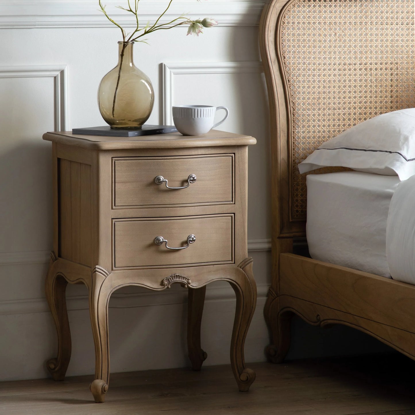 Gallery Direct Chic Weathered Bedside Table