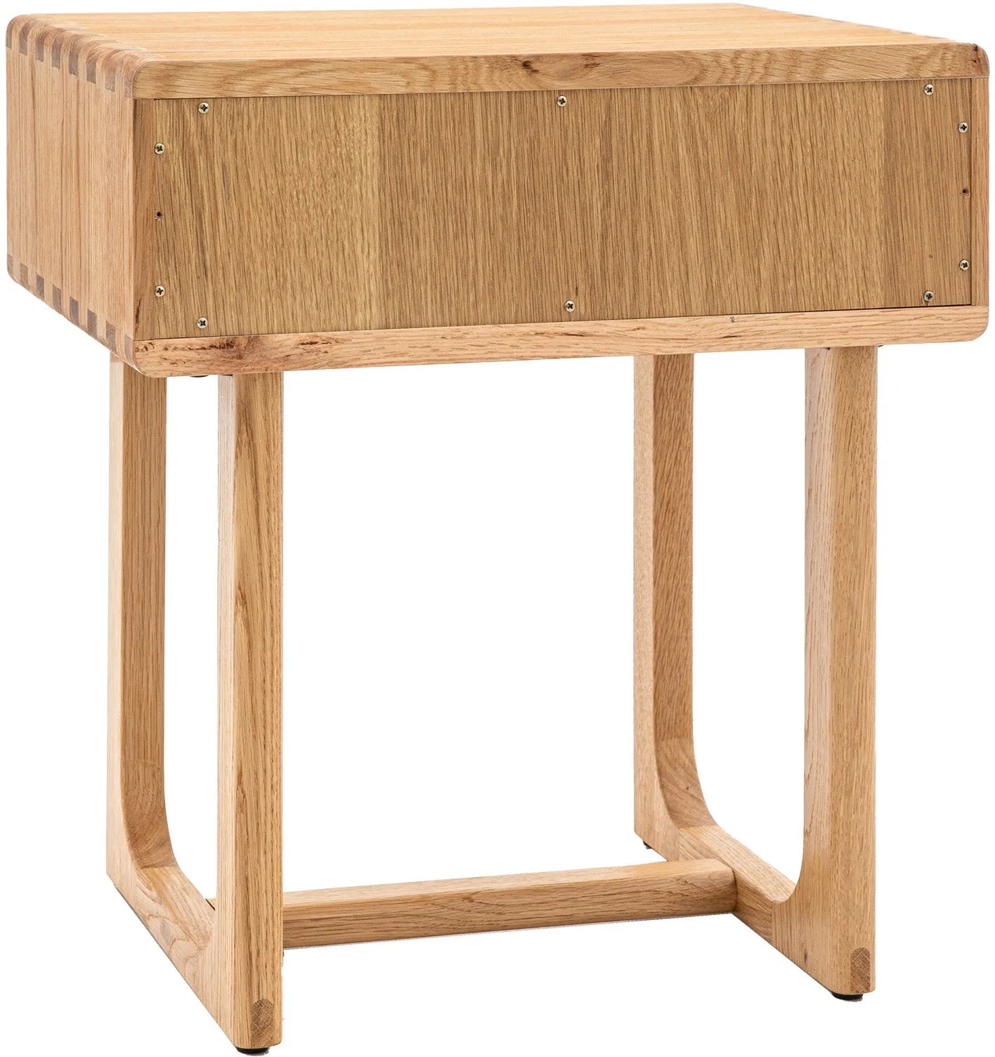 Gallery Direct Craft 1 Drawer Bedside in Natural