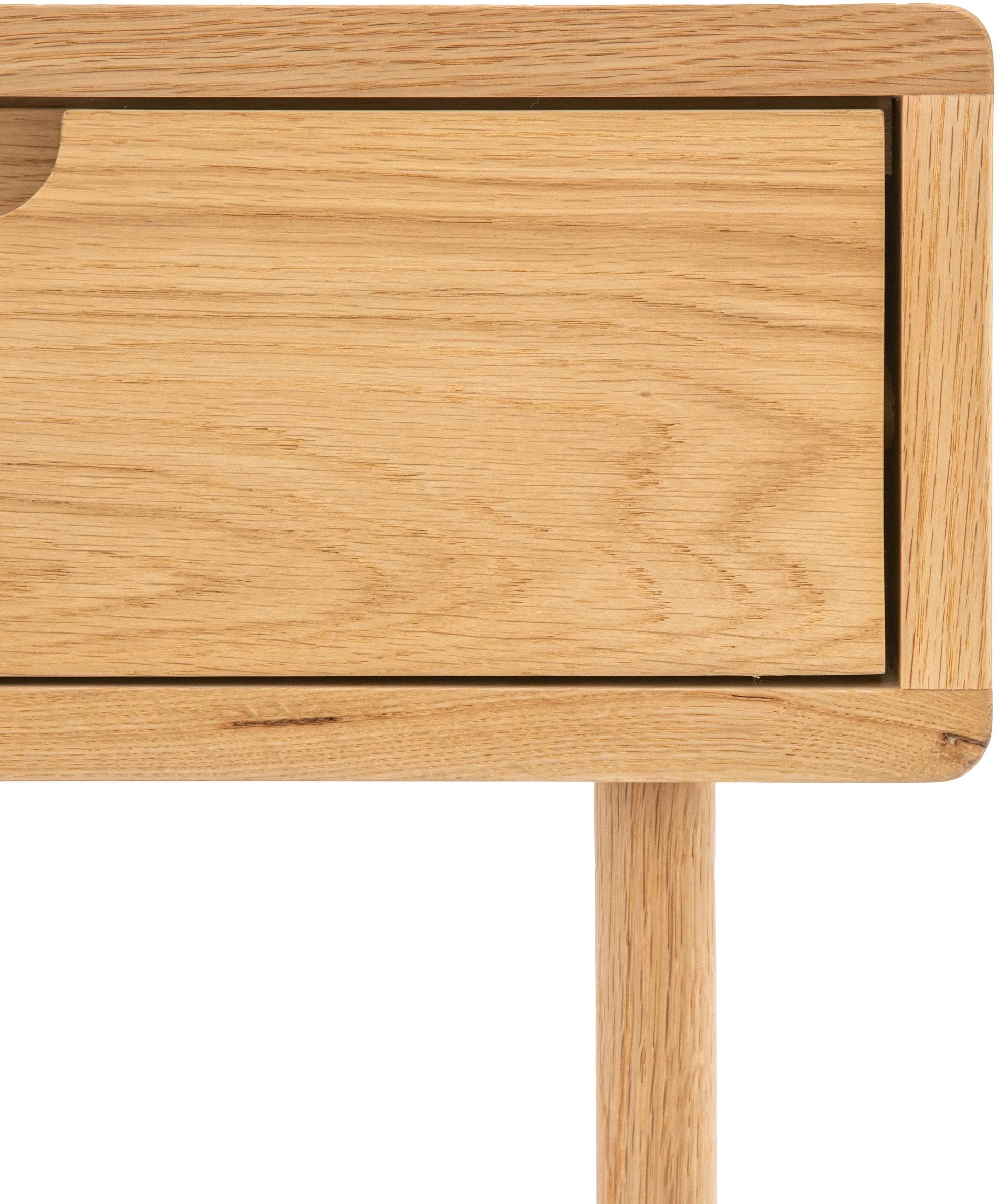 Gallery Direct Craft 1 Drawer Bedside in Natural