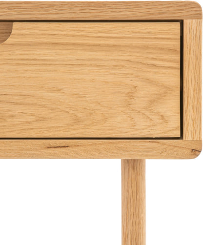 Gallery Direct Craft 1 Drawer Bedside in Natural