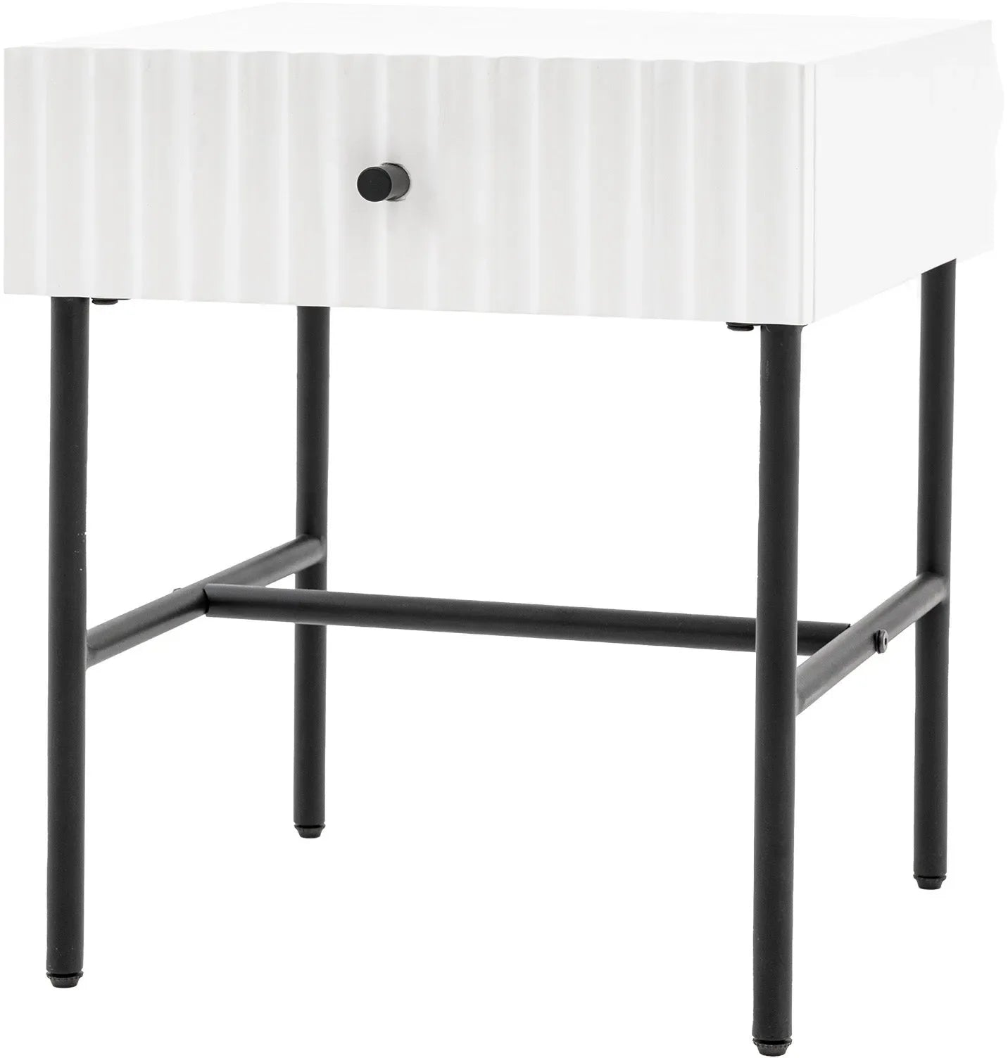 Gallery Direct Buckhurst Bedside Table in White