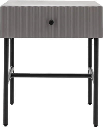 Gallery Direct Buckhurst Bedside Table in Grey