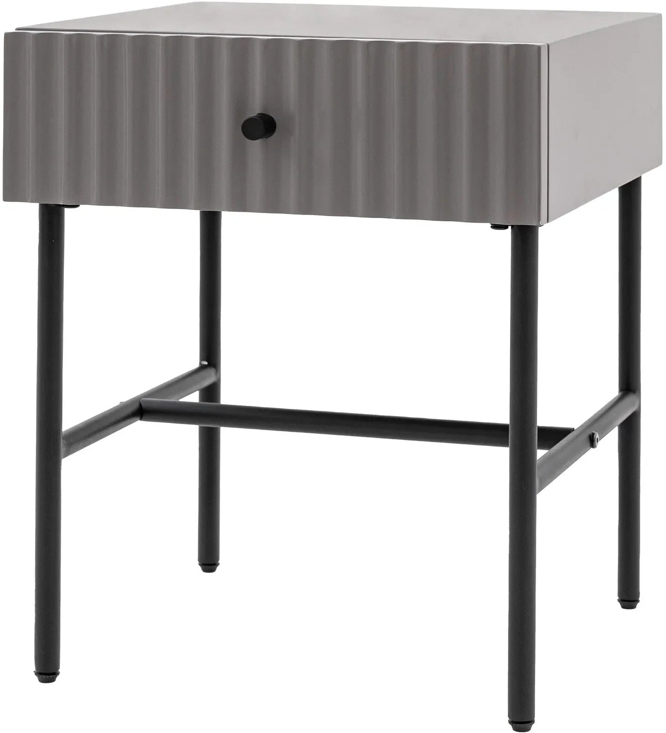 Gallery Direct Buckhurst Bedside Table in Grey