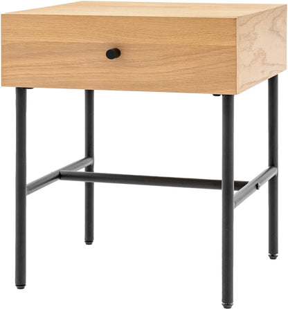Gallery Direct Ashdown 1 Drawer Bedside Table