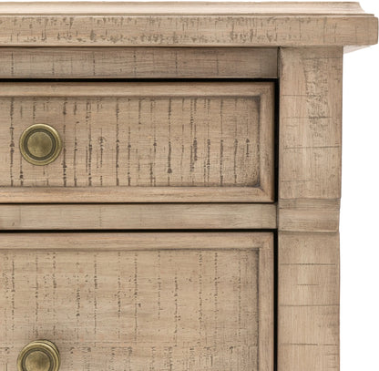 Gallery Direct Vancouver 3 Drawer Bedside