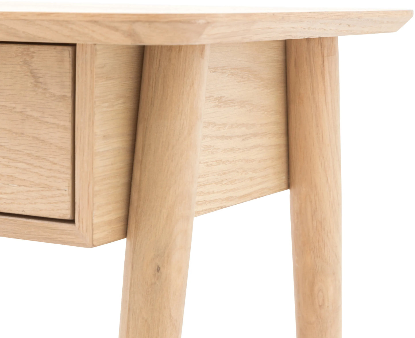 Gallery Direct Hatfield 1 Drawer Bedside Natural