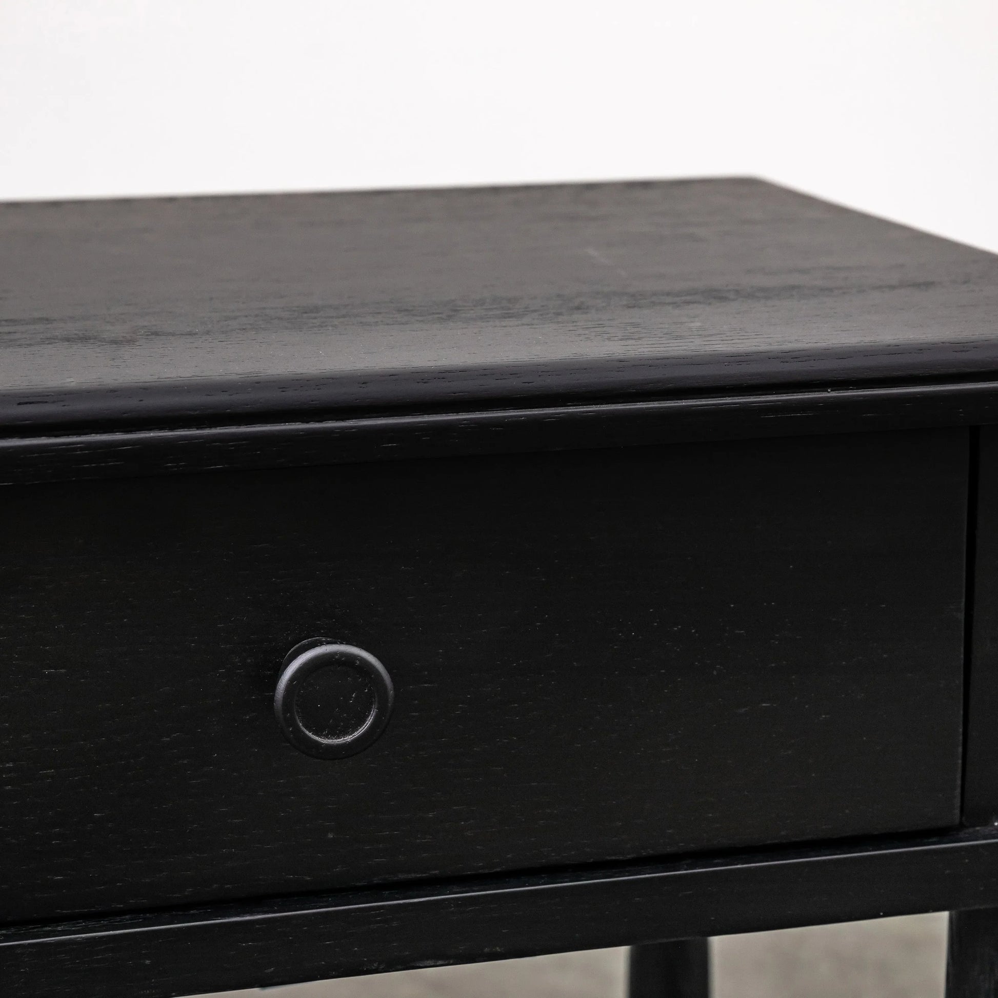 Gallery Direct Wycombe 1 Drawer Bedside Black