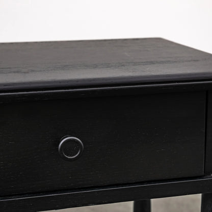 Gallery Direct Wycombe 1 Drawer Bedside Black