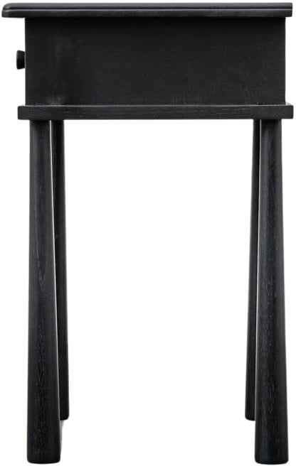 Gallery Direct Wycombe 1 Drawer Bedside Black