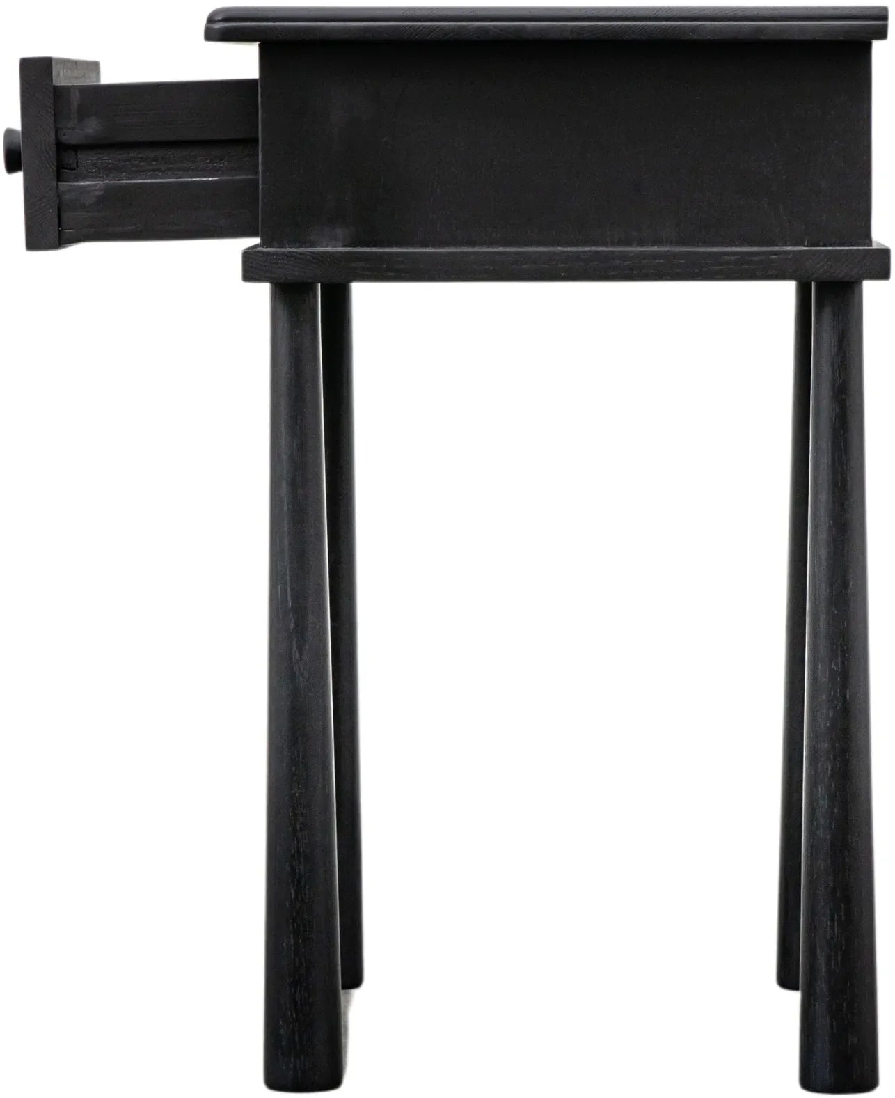 Gallery Direct Wycombe 1 Drawer Bedside Black