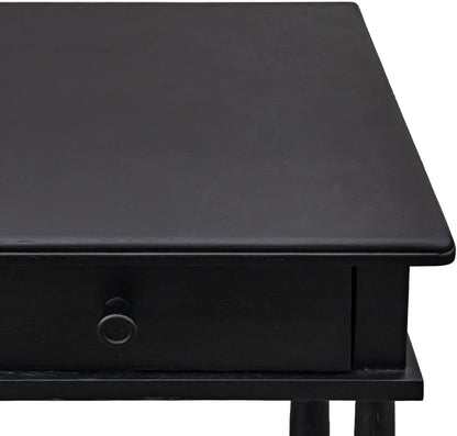 Gallery Direct Wycombe 1 Drawer Bedside Black