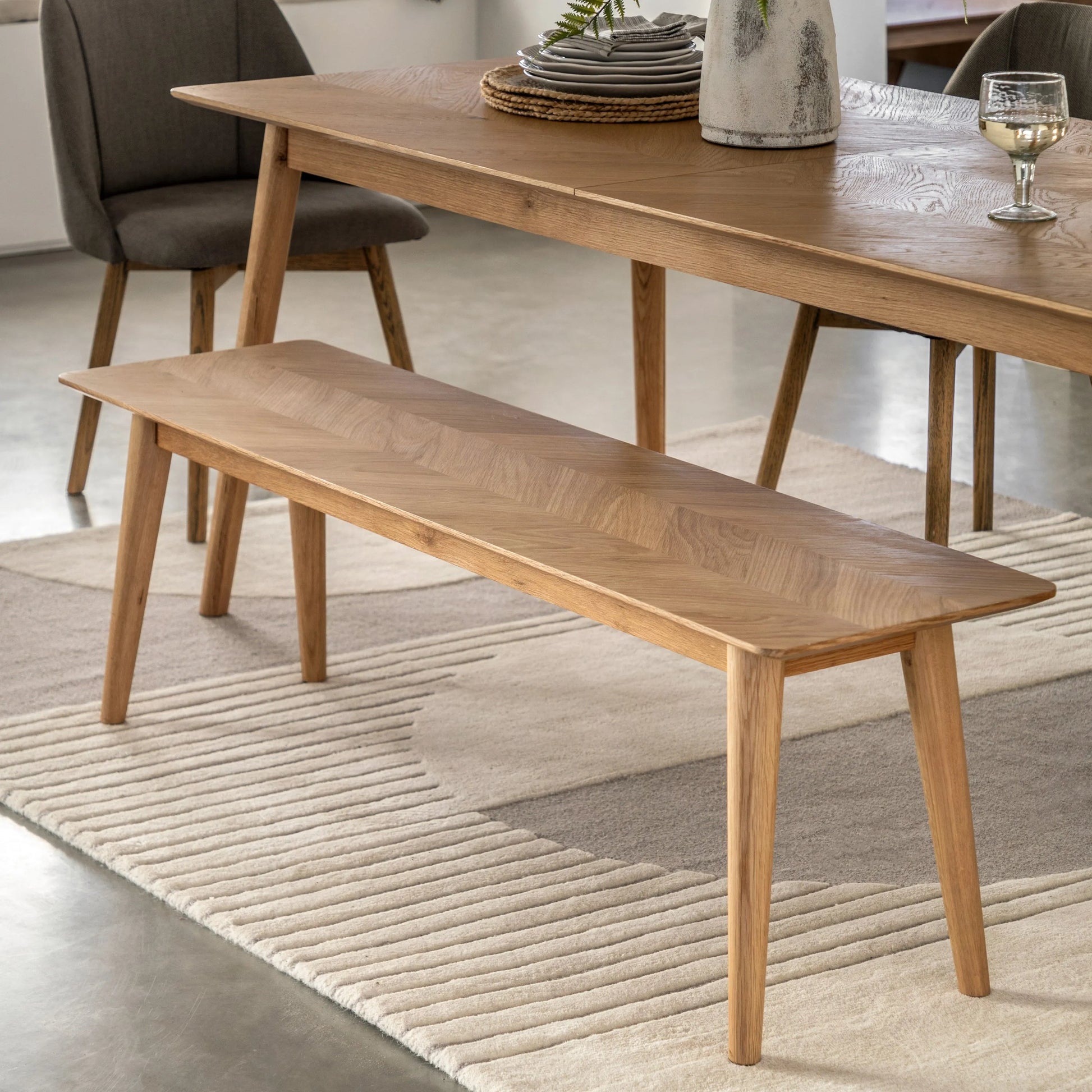 Gallery Direct Milano Dining Bench