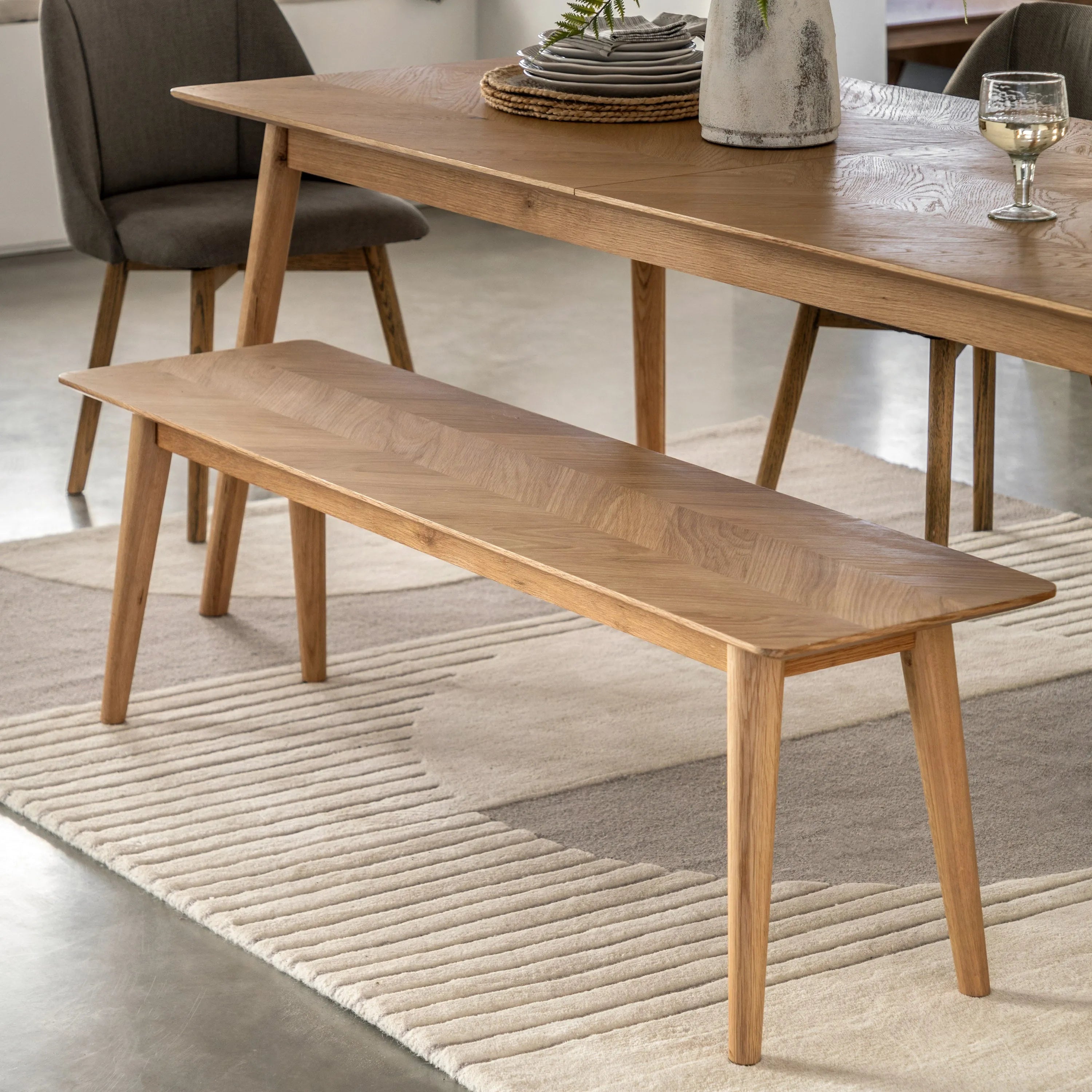 Gallery Direct Milano Dining Bench