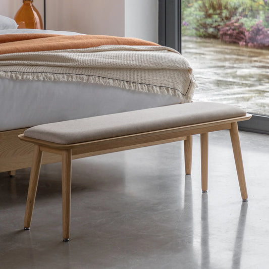 Gallery Direct Hatfield Bench in Natural