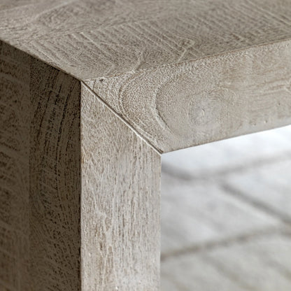 Gallery Direct Iowa Dining Bench Whitewash