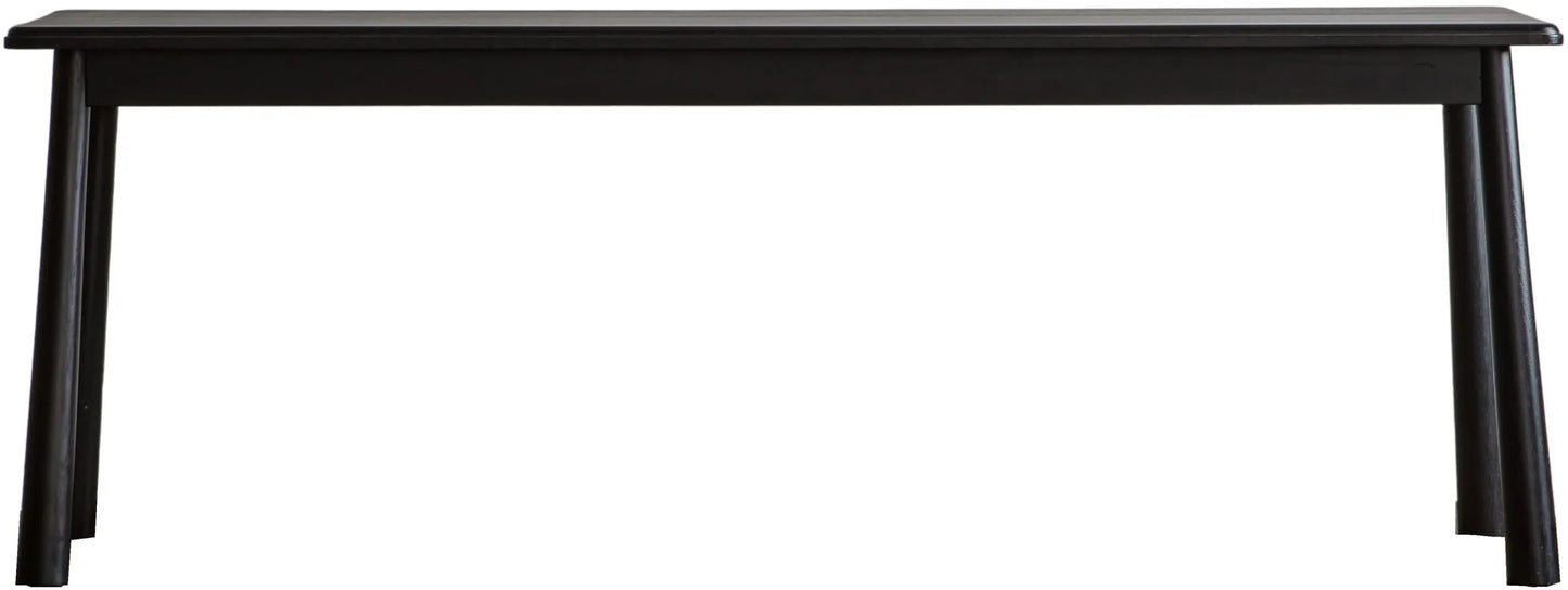 Gallery Direct Wycombe Dining Bench Black