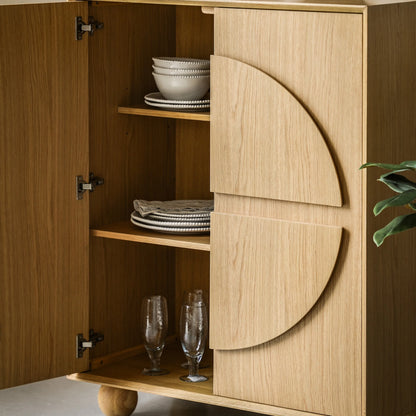 Gallery Direct Geo 2 Door Cupboard