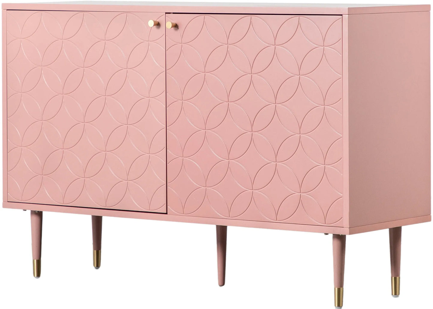 Gallery Direct Holbrook 2 Door Cabinet Pink