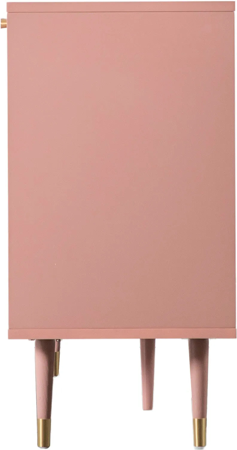 Gallery Direct Holbrook 2 Door Cabinet Pink