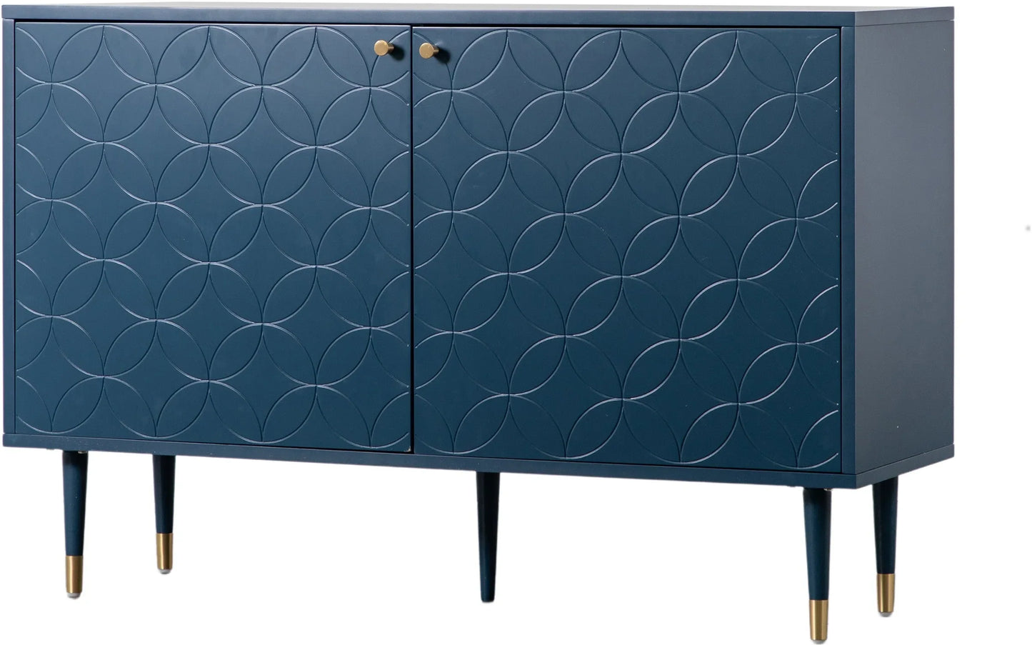 Gallery Direct Holbrook 2 Door Cabinet Blue