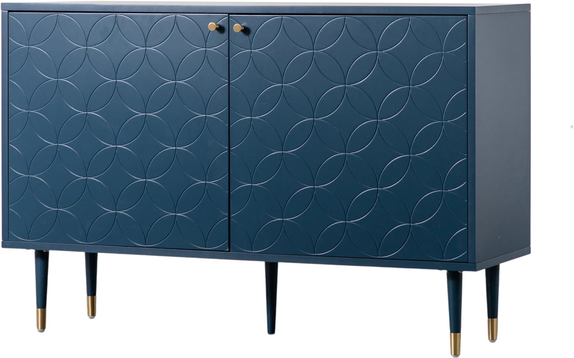 Gallery Direct Holbrook 2 Door Cabinet Blue