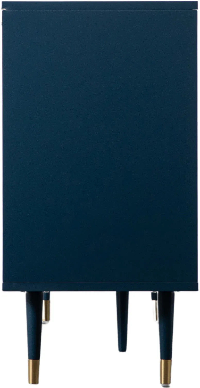Gallery Direct Holbrook 2 Door Cabinet Blue
