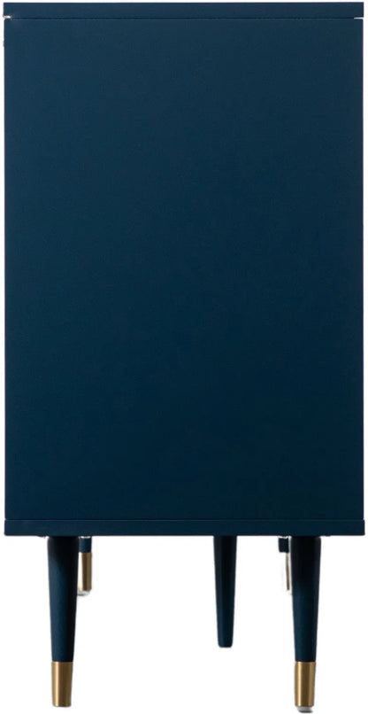 Gallery Direct Holbrook 2 Door Cabinet Blue
