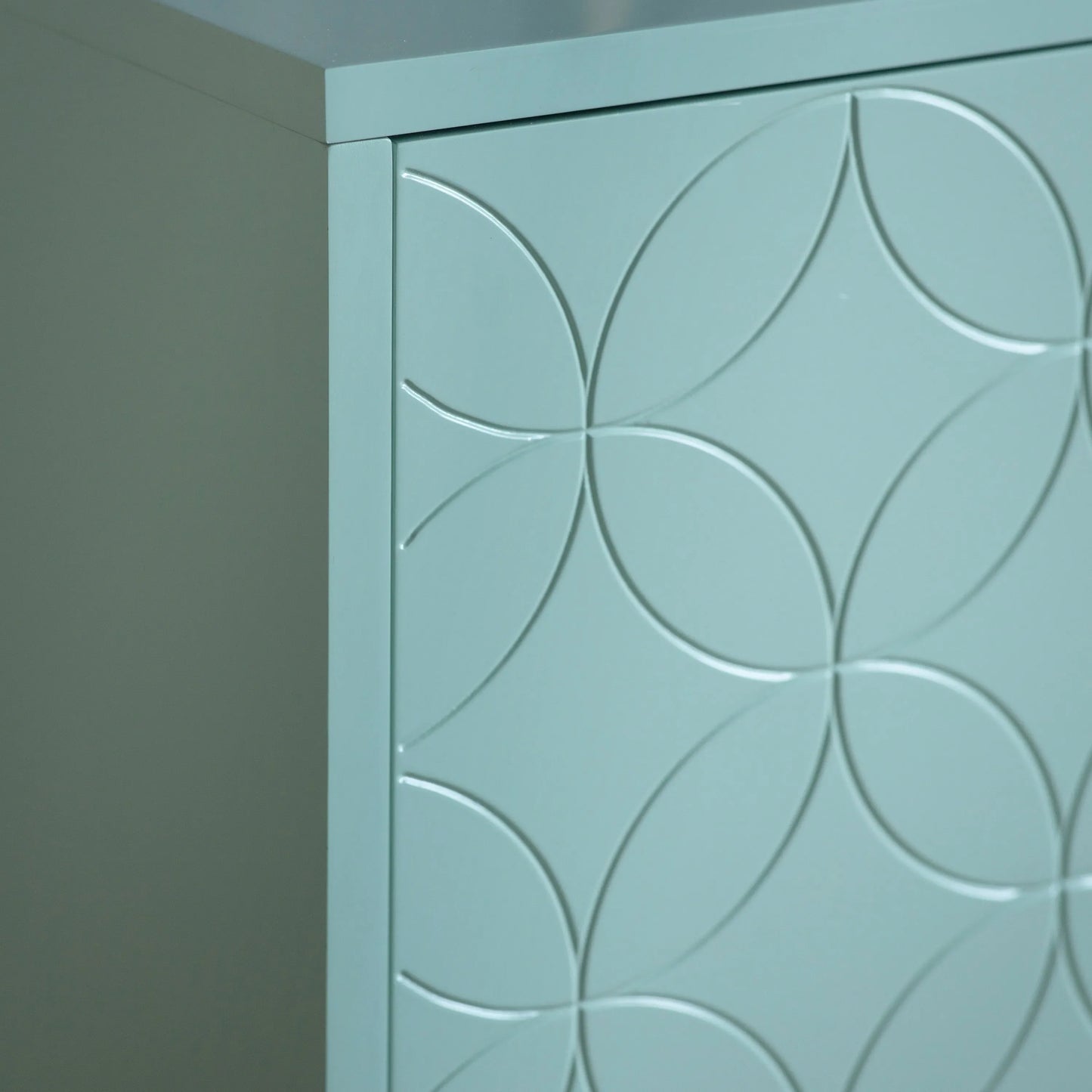 Gallery Direct Holbrook 2 Door Cabinet Mint