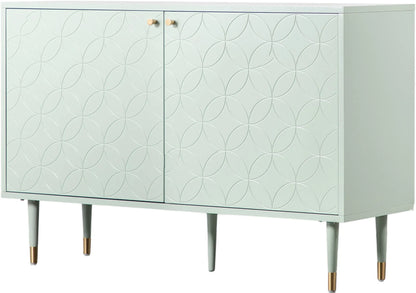 Gallery Direct Holbrook 2 Door Cabinet Mint