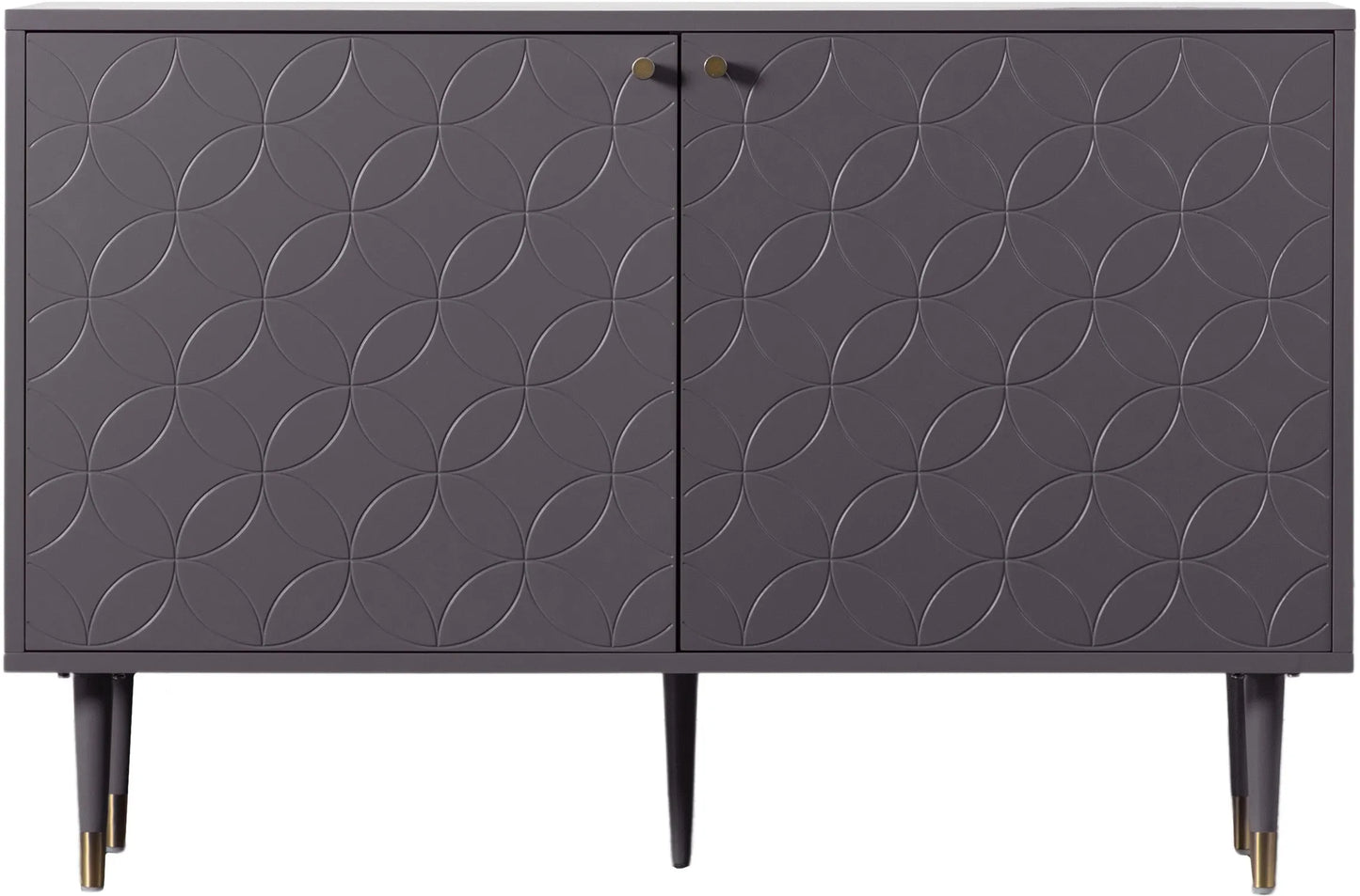 Gallery Direct Holbrook 2 Door Cabinet Grey