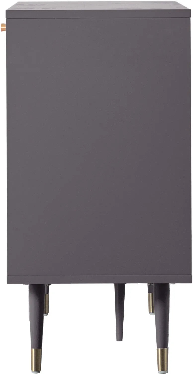 Gallery Direct Holbrook 2 Door Cabinet Grey