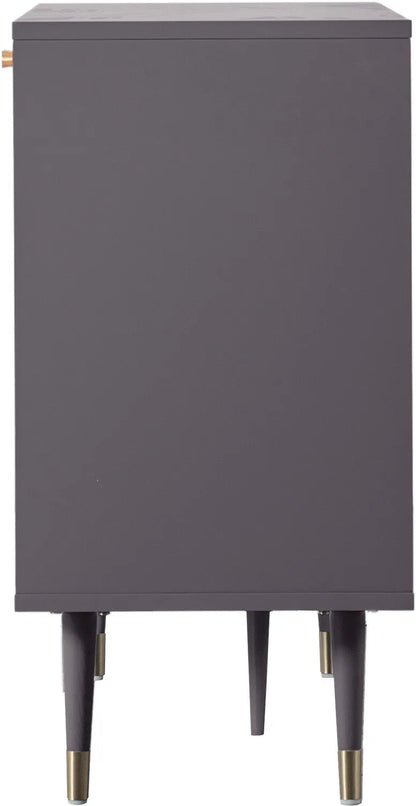 Gallery Direct Holbrook 2 Door Cabinet Grey