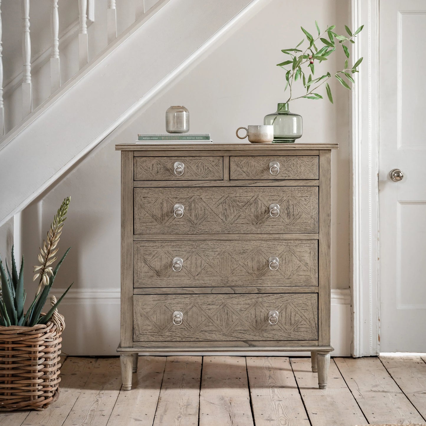 Gallery Direct Mustique 5 Drawer Chest