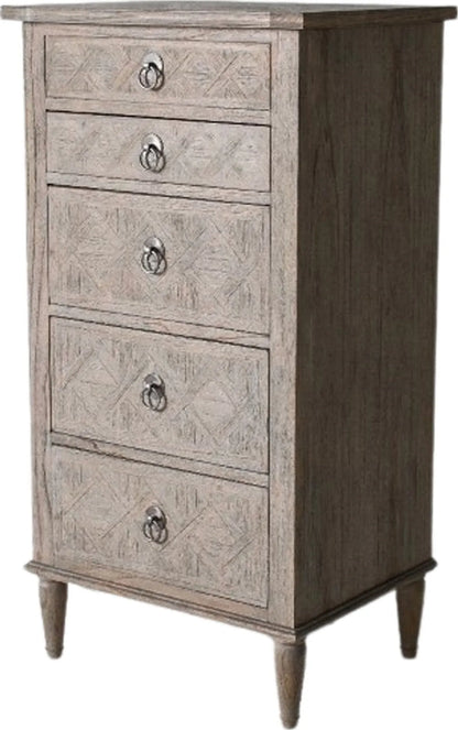 Gallery Direct Mustique 5 Drawer Lingerie Chest