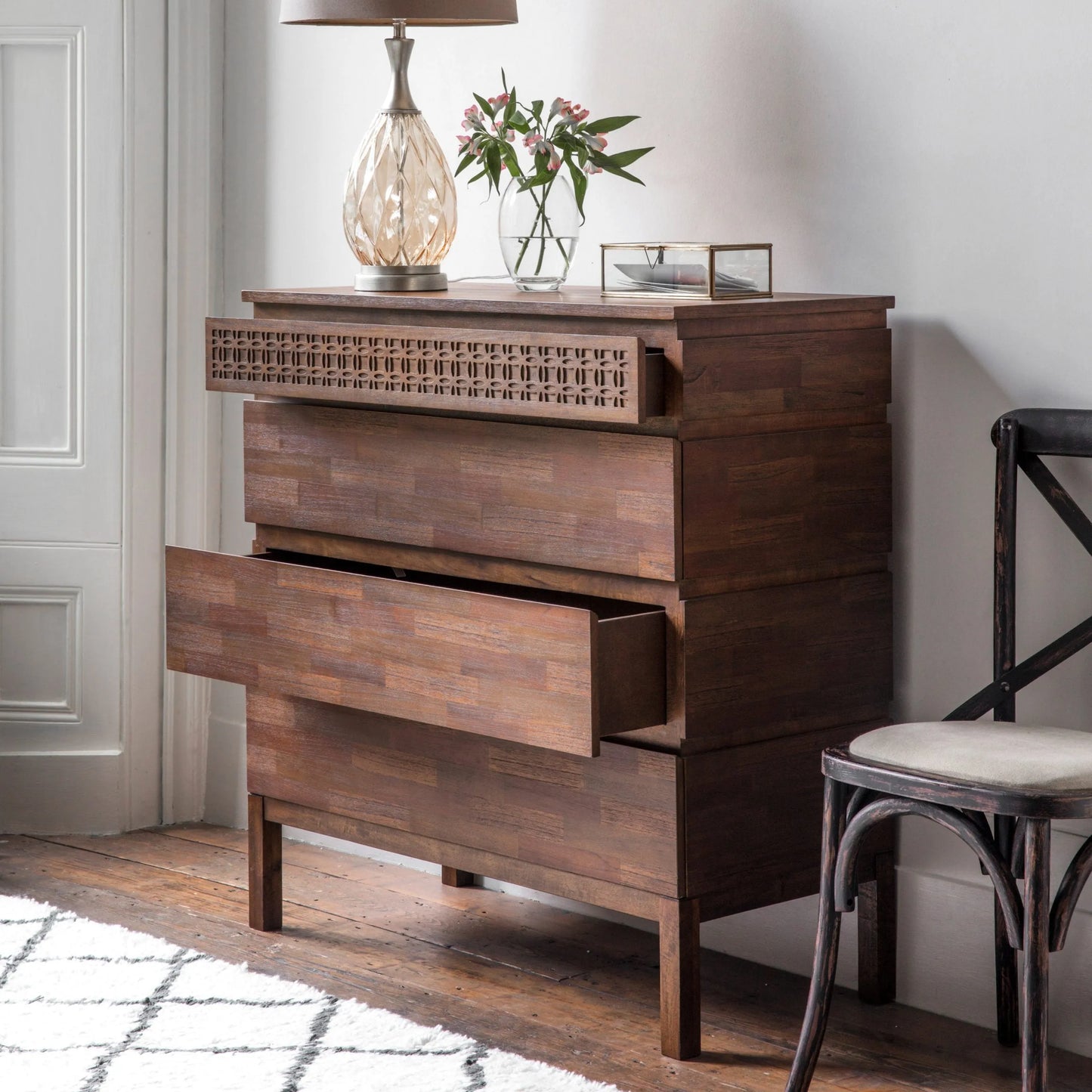 Gallery Direct Boho Retreat 4 Drawer Chest