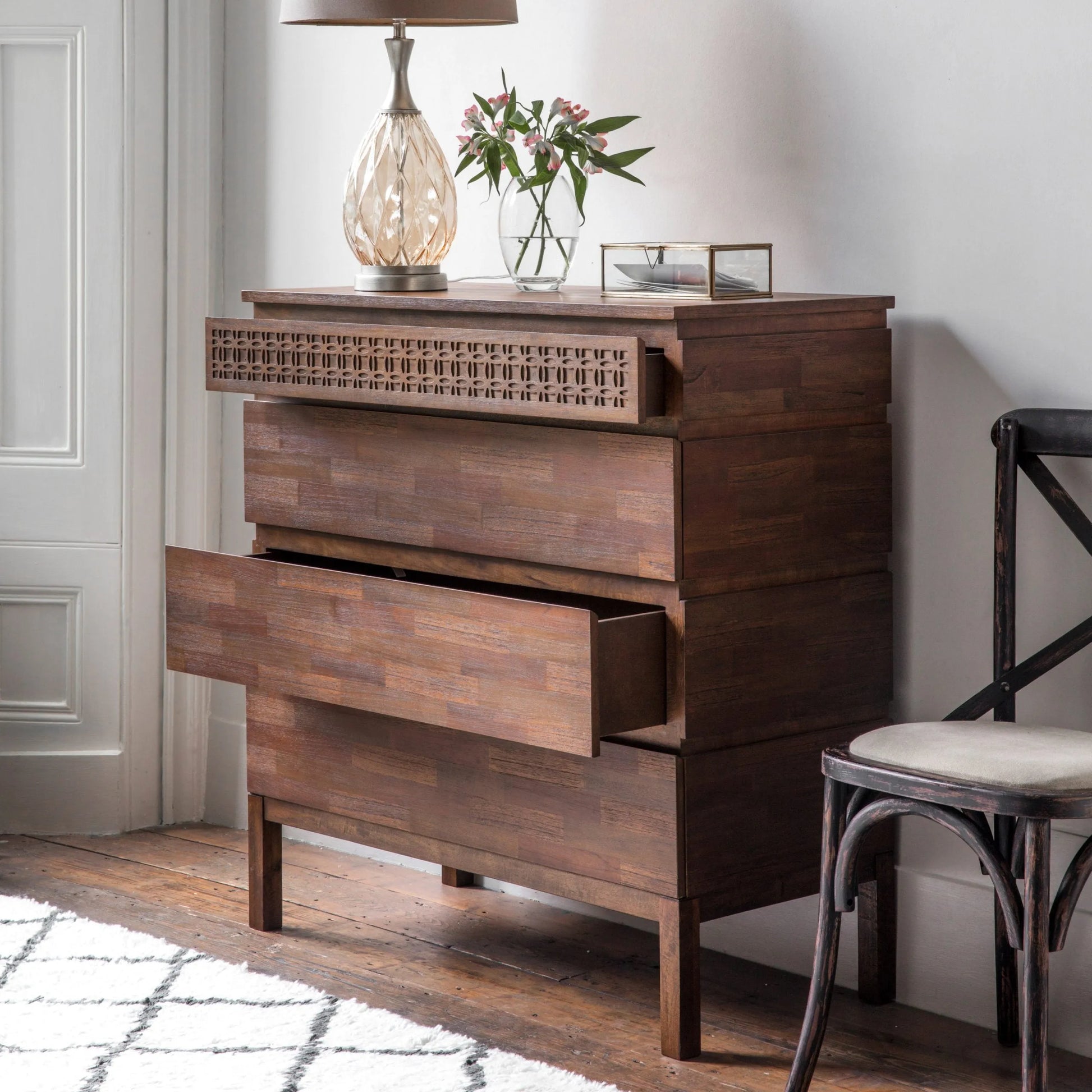 Gallery Direct Boho Retreat 4 Drawer Chest