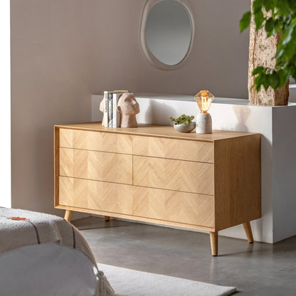 Gallery Direct Milano 6 Drawer Chest