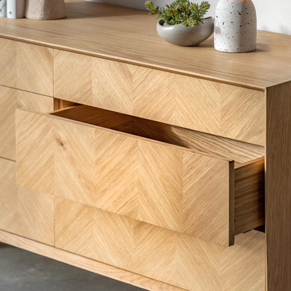 Gallery Direct Milano 6 Drawer Chest
